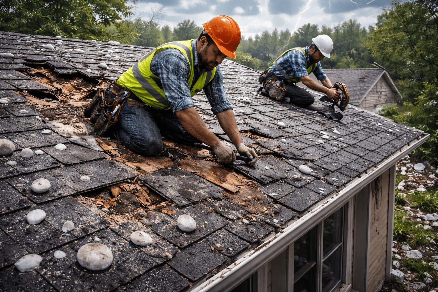 Roof Hail Damage Repair Fort Lauderdale