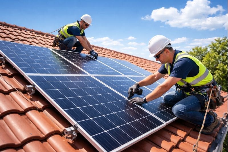Solar Panel Roof Installation Fort Lauderdale